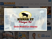 Tablet Screenshot of hismar.com.tr